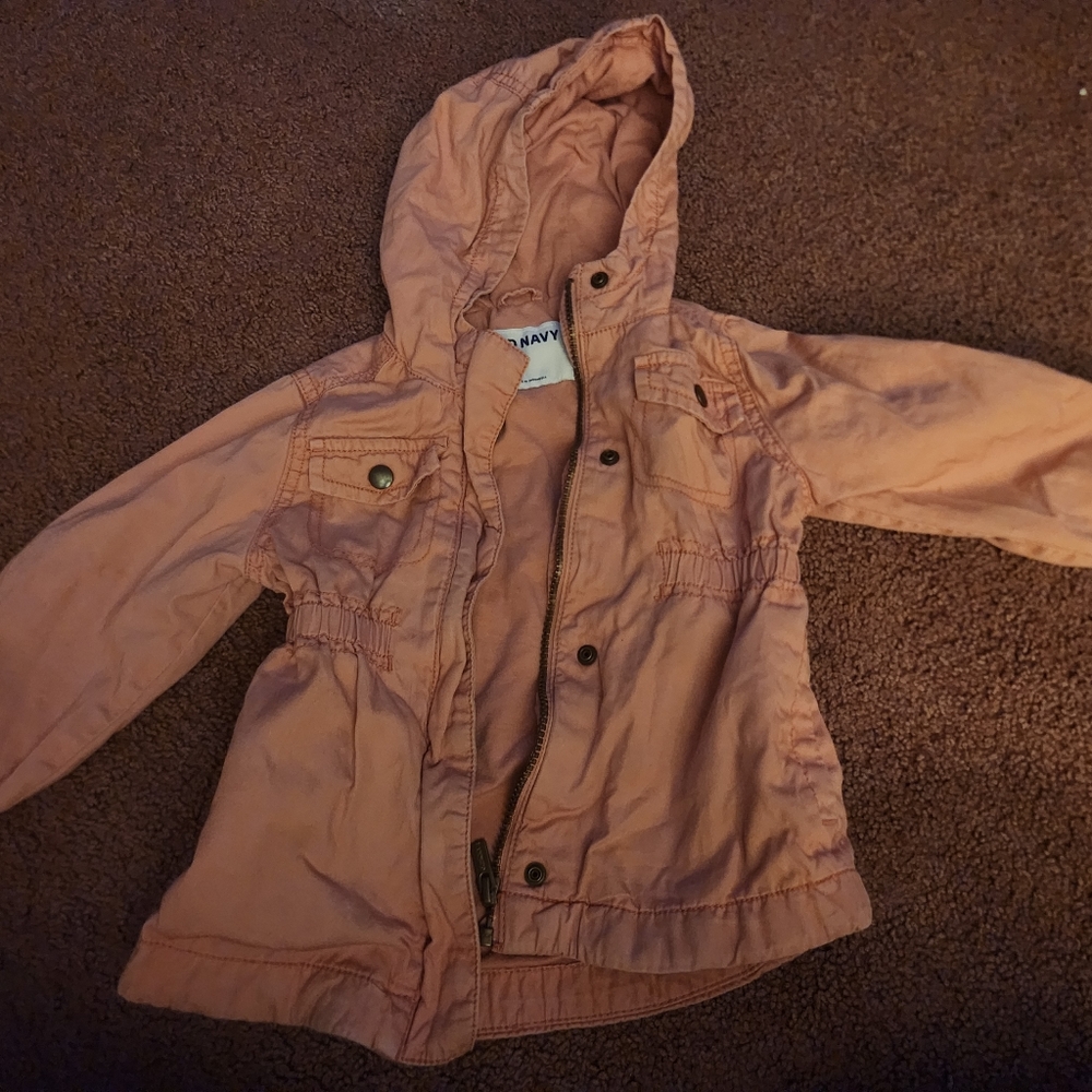 Pink toddler jacket